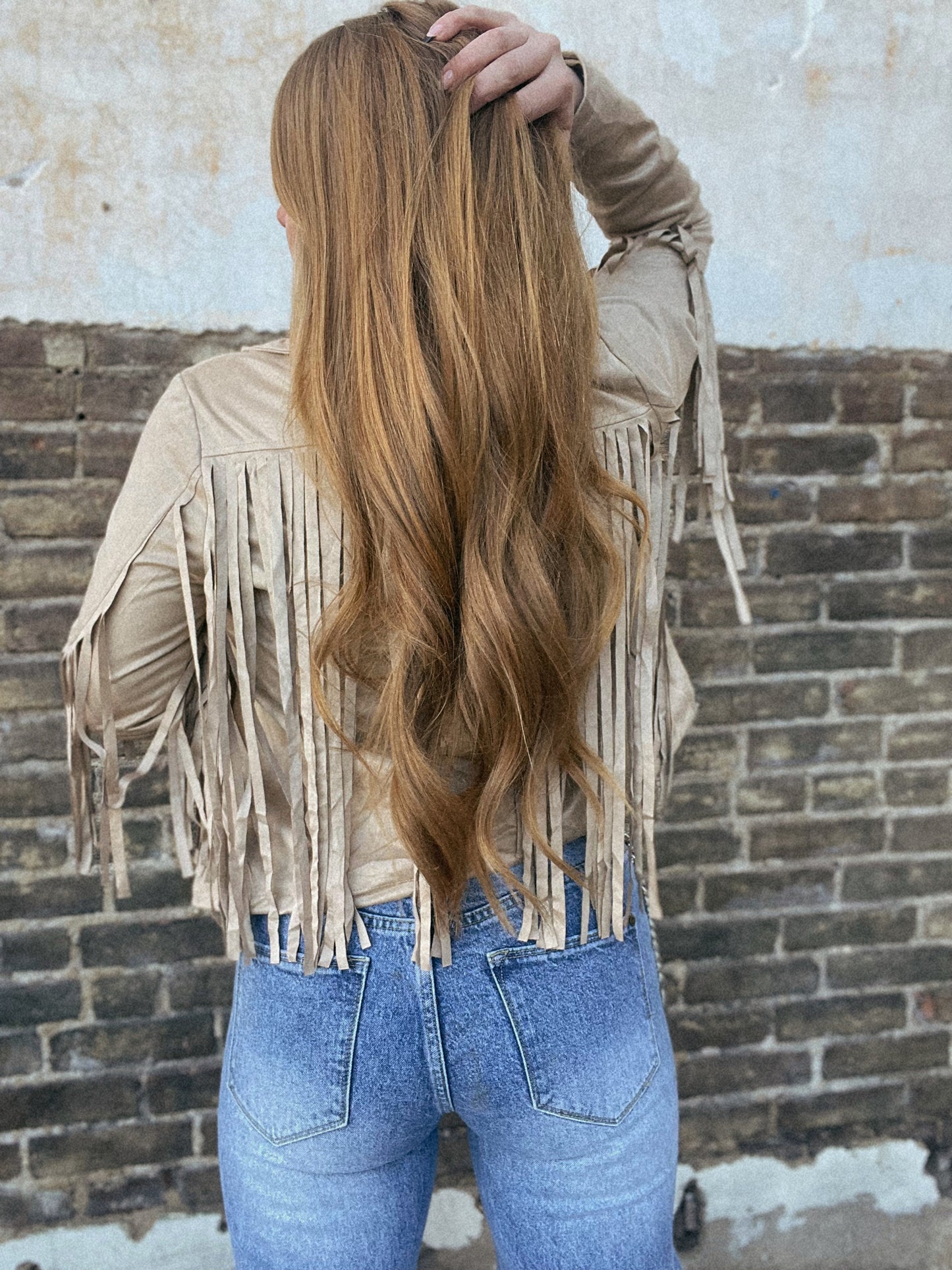 Honky Tonk Woman fringe jacket